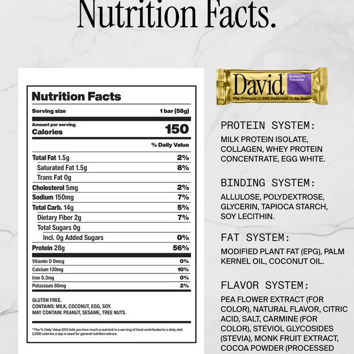 Campus Protein - Wholesale Snack Bar - David Protein Bar10