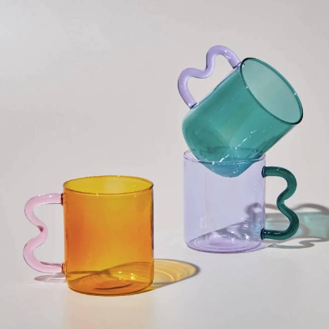 IVORE.GROUP - Wholesale Coffee Mug - Colorful Ear Glass Mug