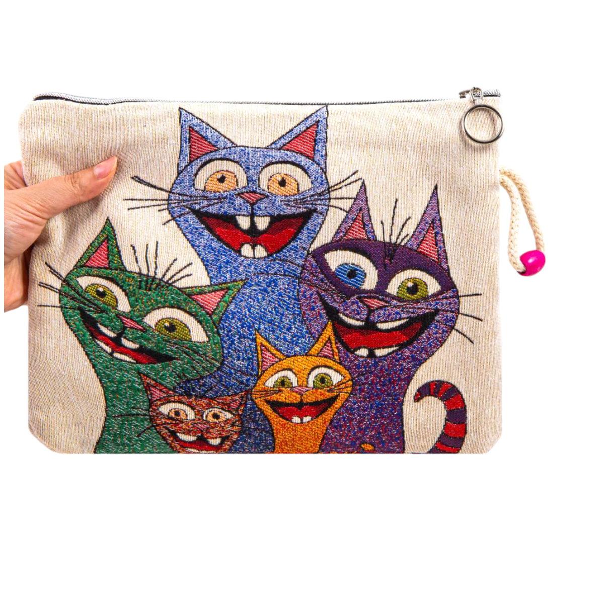CRETE TRADING INC - Wholesale Pouch - Women's - Authentic Tapestry Ethnic Style Bag Cat1