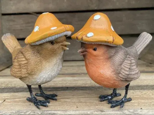 ABitQuackers – wholesale Decorative figurine – Fungi Robin0