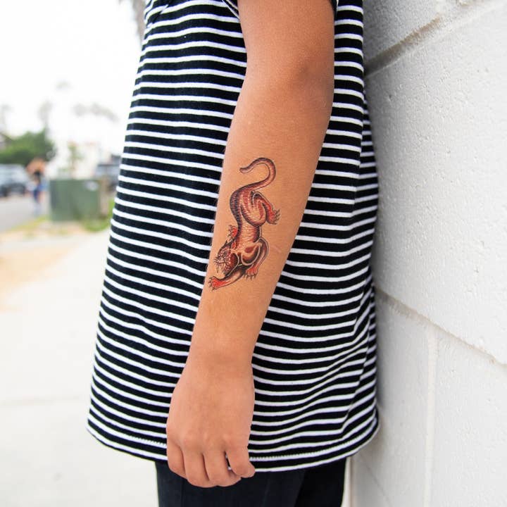 Tony Ray - Wholesale Temporary Tattoo - Kids - Ferocious Fangs Tattoos6