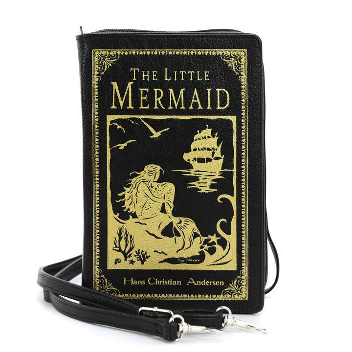 COMECO INC - Wholesale Clutch Bag - Women's - The Little Mermaid Book Clutch Bag