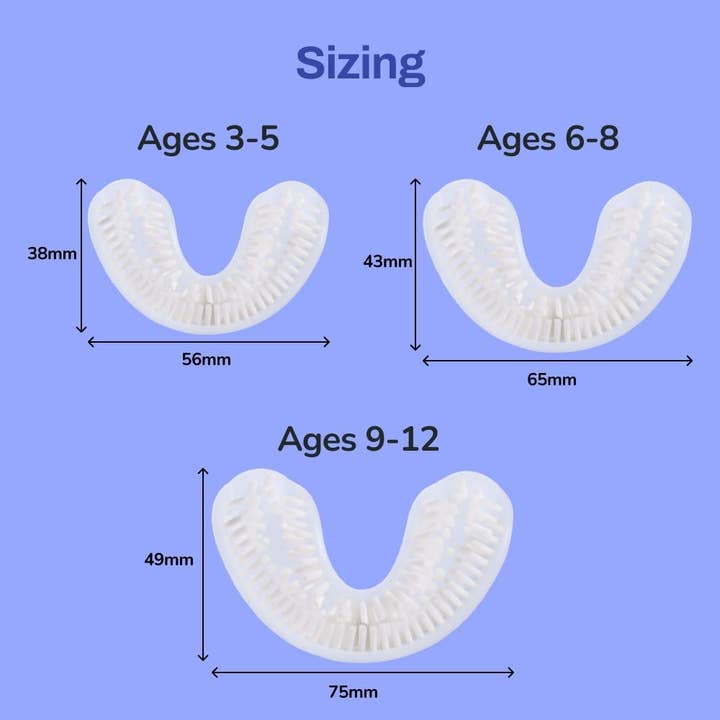 AutoBrush - Wholesale Toothbrush – Kids & Baby - autobrush Sonic Pro Kids - ADA-Accepted U-shaped Toothbrush7