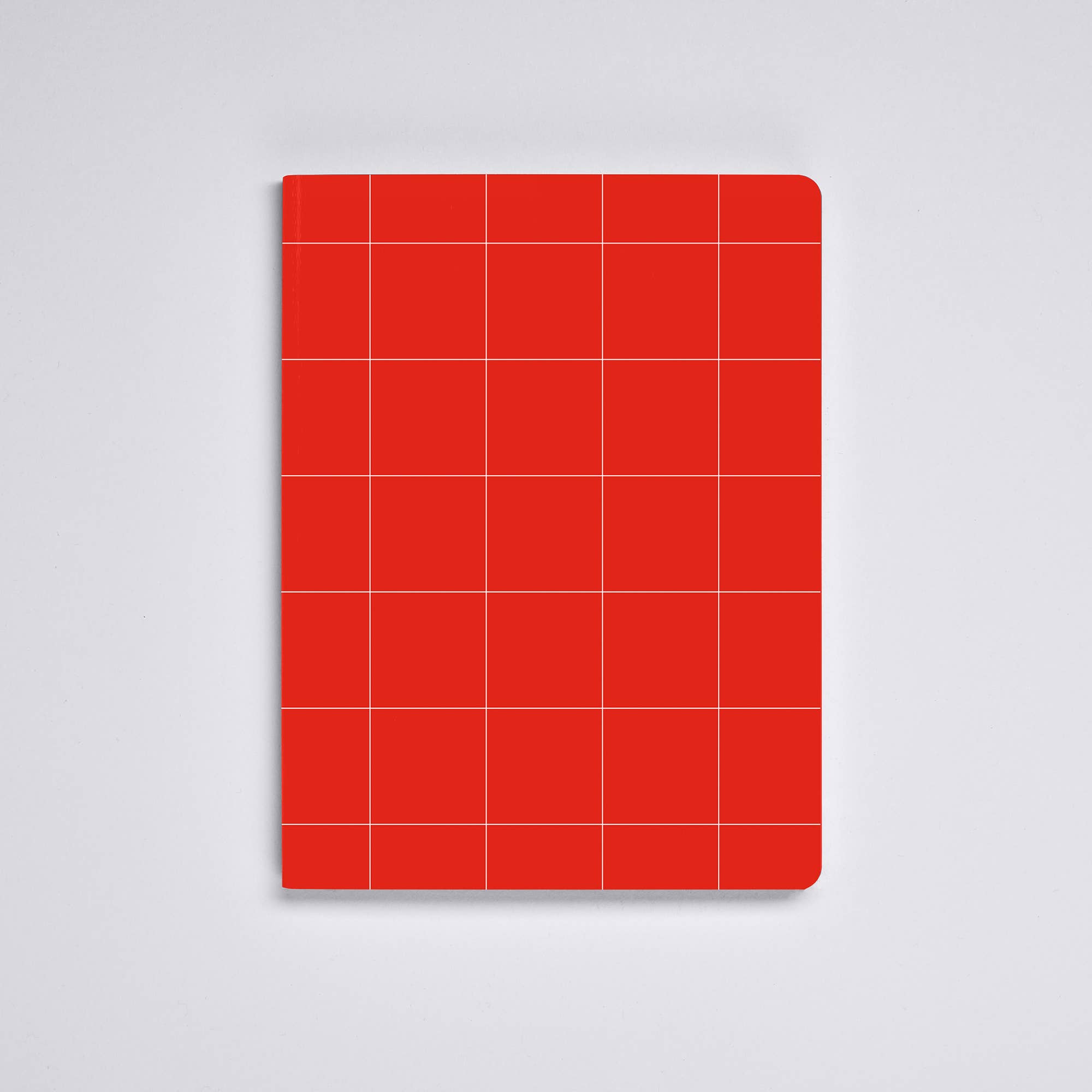 nuuna - Wholesale Notebook - Break The Grid Red - Notebook L light | 82 creative grids5