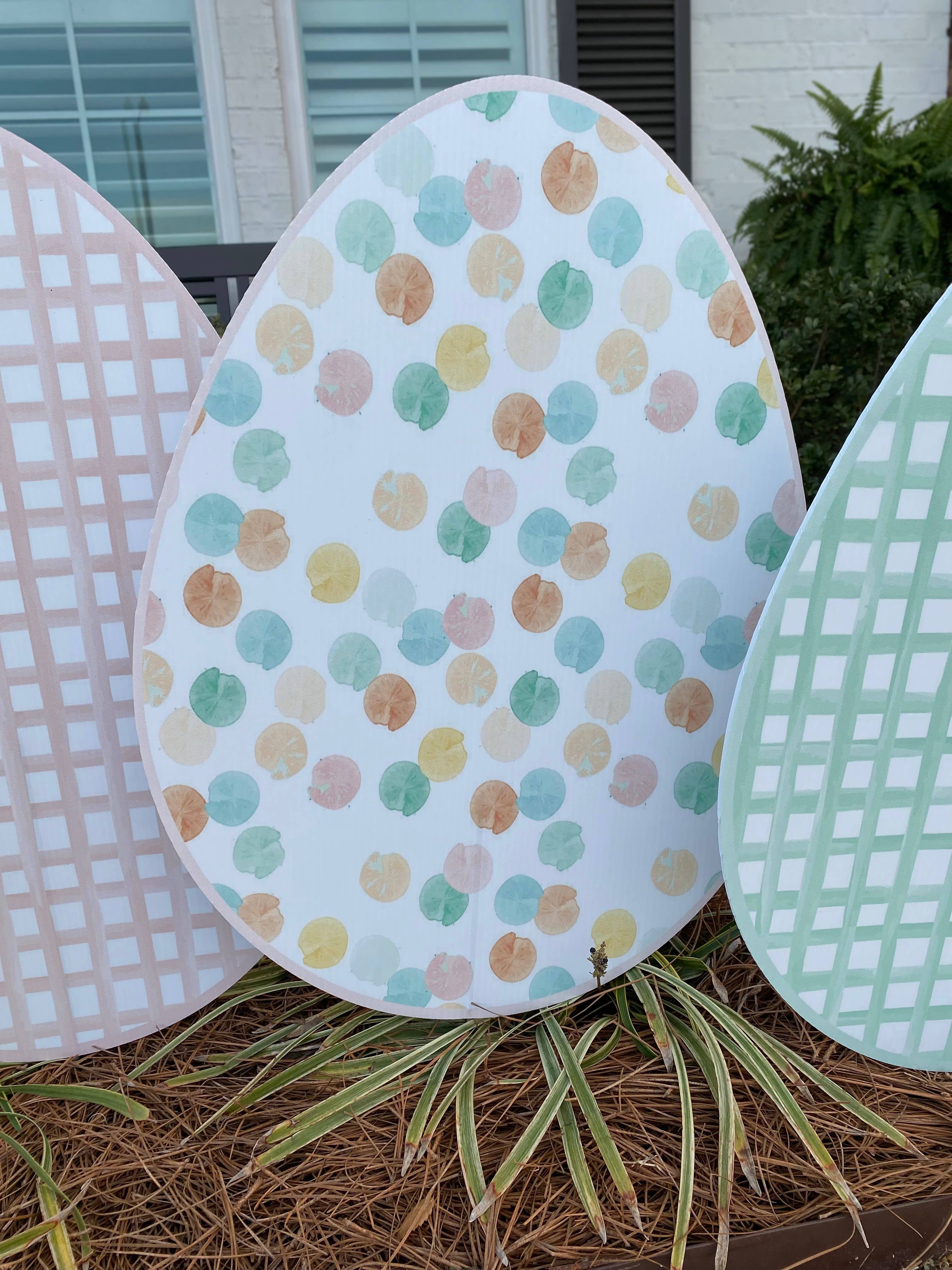 Lovely Reese - Wholesale Outdoor Ornament/Decor - Easter Egg Set3