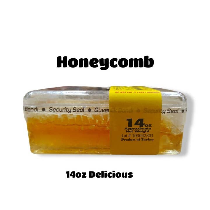 Naturz Beez - Venta al por mayor Miel - PANAL 14oz PANAL DE MIEL PURO SIN FILTRAR1