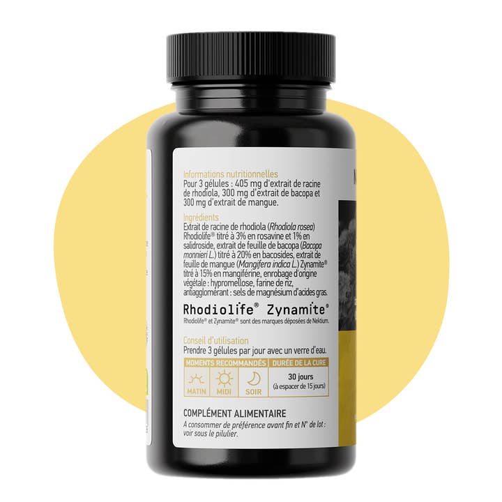 Natura Force - Wholesale Oral Supplement/Vitamin - Rhodiola - 90 capsules