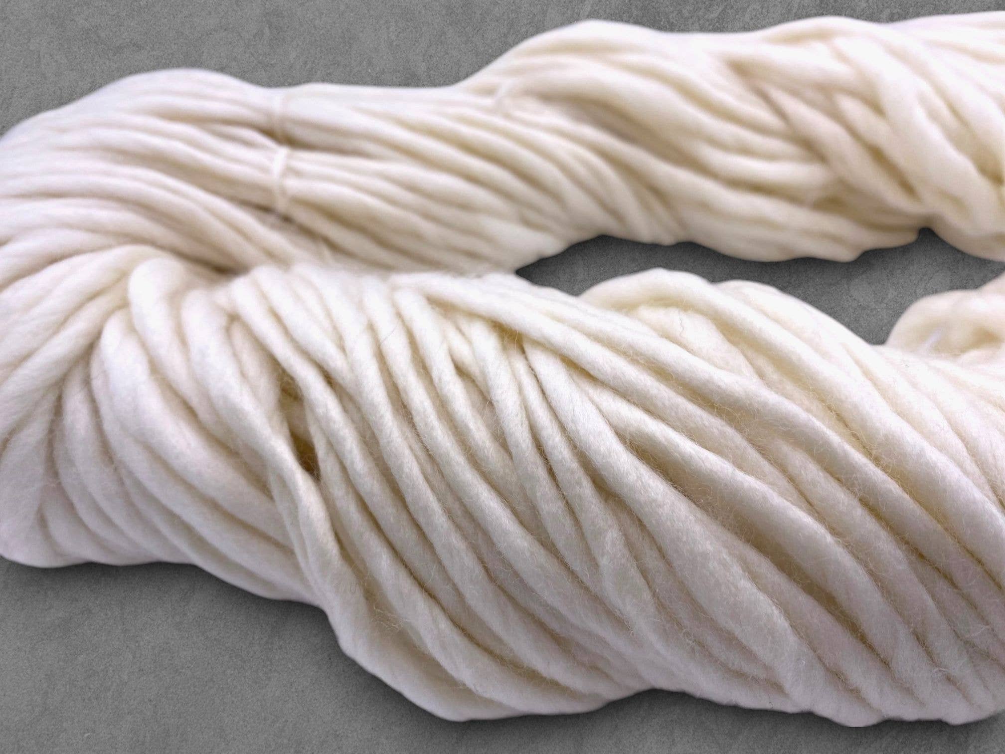 Rooster Yarns – wholesale Yarn – Undyed Yarn: SW Merino Super Chunky Single Knitting Yarn3