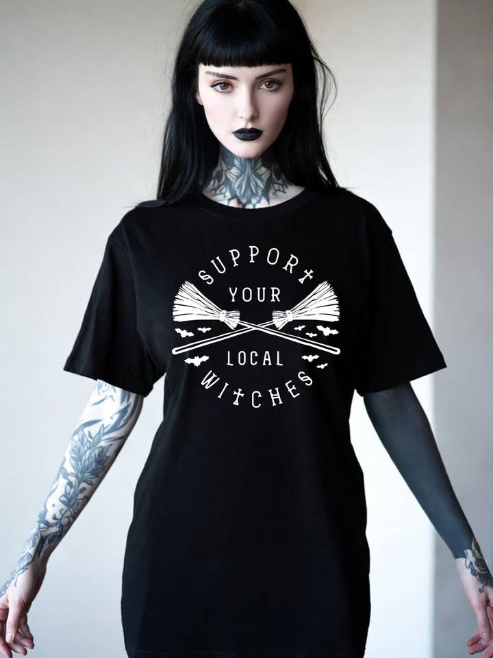 Support Your Local Witches, Mystical Witch Shirt, Wichy for wholesale by Wickedly Divine Shop