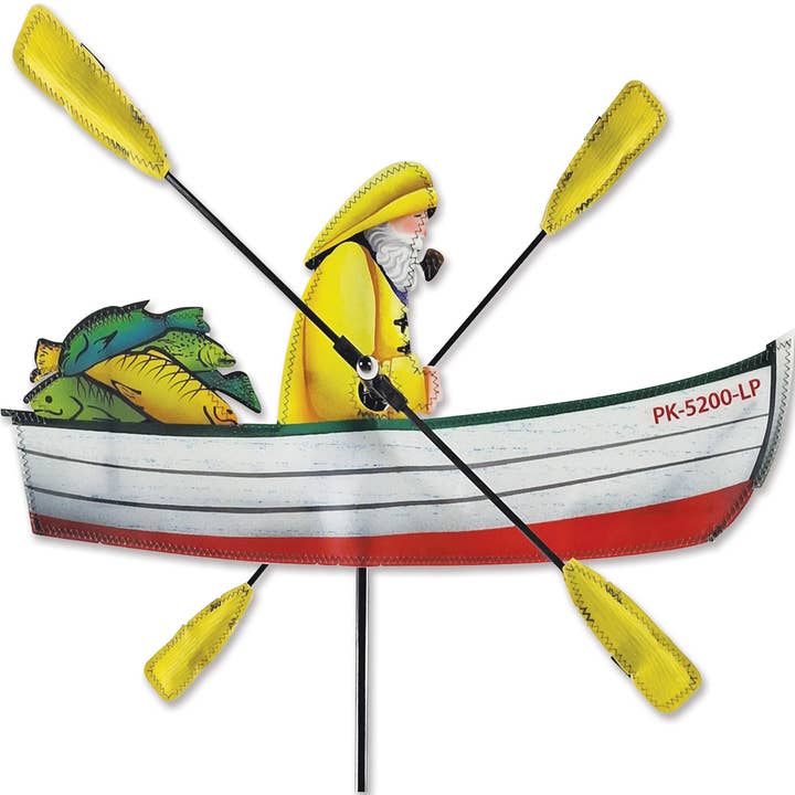 WhirliGig Spinner - 18 In. Fisherman for wholesale by Premier Kites & Designs