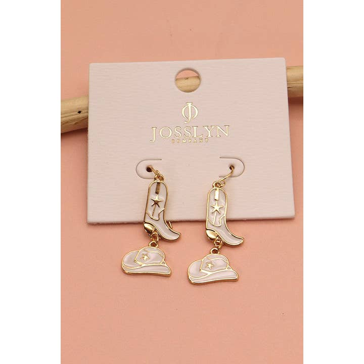 JOSSLYN by wall to wall - Venta al por mayor Pendientes colgantes - PENDIENTES COLGANTES PARA SOMBRERO Y BOTAS | 31E224803