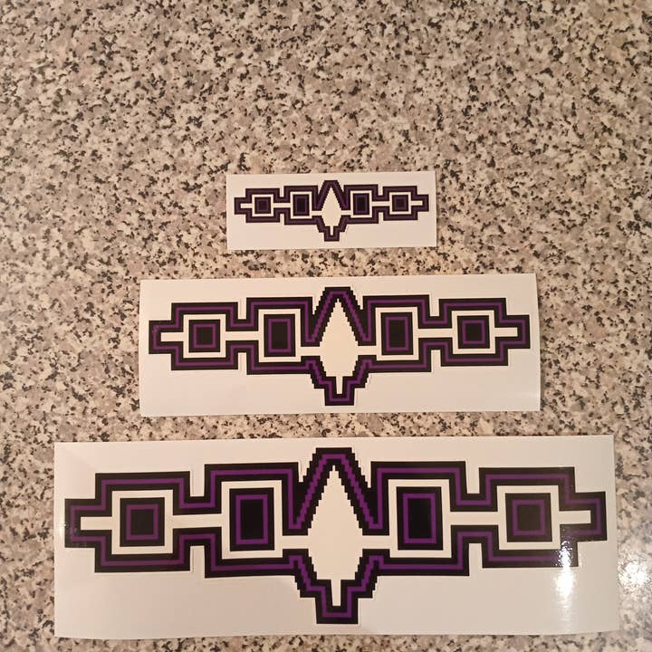 Autocollant de ceinture de wampum de la Nation iroquoise, paquet assorti pour la vente par Nish Gear