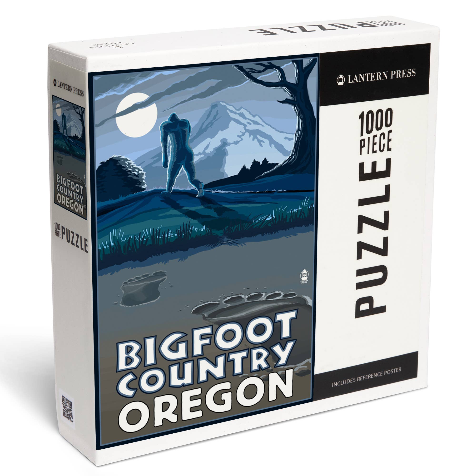 Lantern Press - Wholesale Puzzle - Adult - 1000 PIECE PUZZLE Oregon Bigfoot Country0
