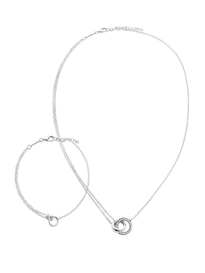 Bound Together Necklace & Bracelet Set for wholesale by Tilary Limited