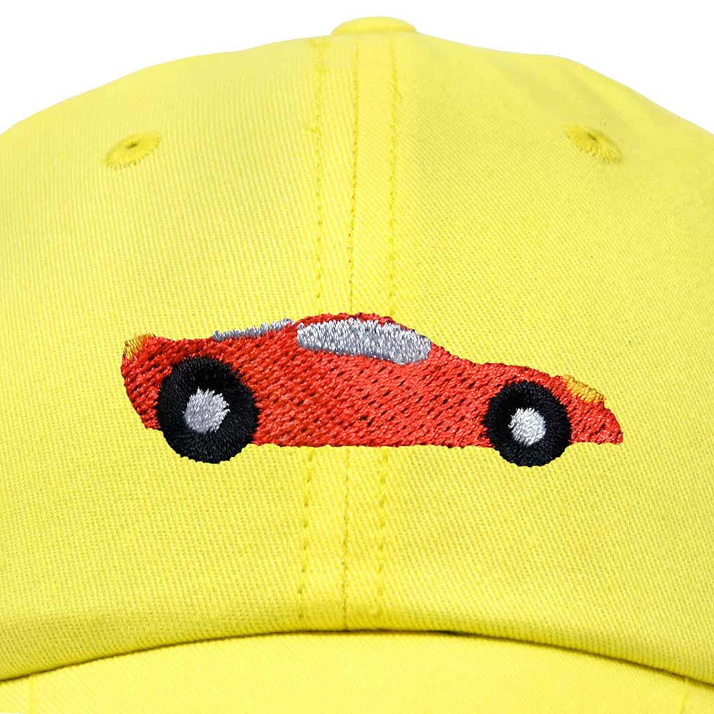 Dalix - Wholesale Baseball Cap - Kids - Dalix Red Race Car Youth Cap23
