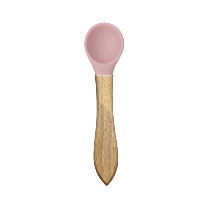 Toddler Spoon with Wooden Handle # for wholesale by Loomie London