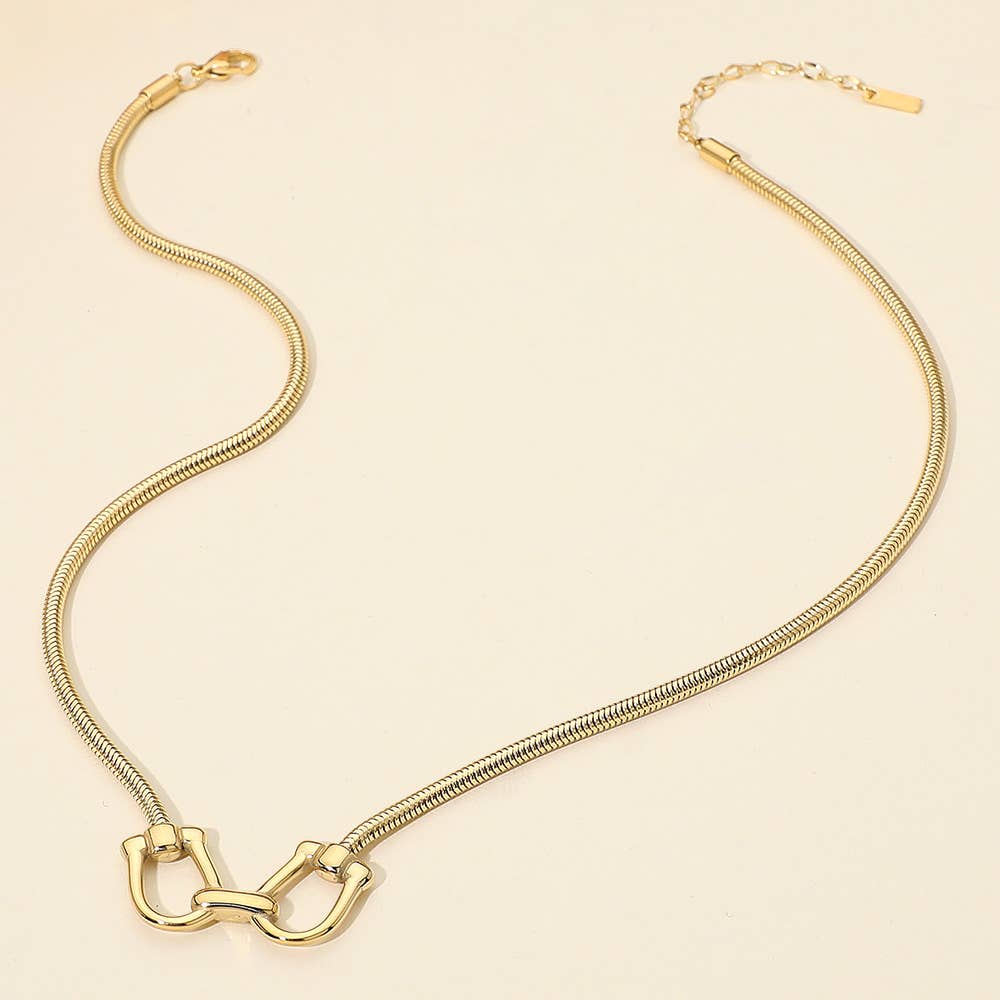 Sensibling Corp. - Vendita all'ingrosso Collana con ciondolo/pendaglio - SECRET BOX_Collana con Pendente a Morsetto in Acciaio Inossidabile1