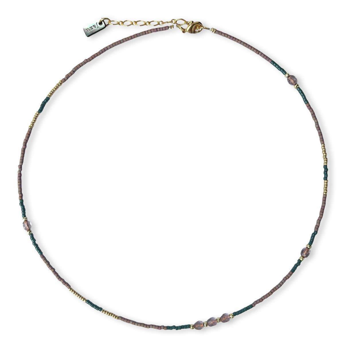 Jazu Jewellery – Colar com abas por atacado – Colares com contas e pedras semipreciosas8