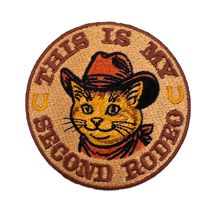 This is My Second Rodeo Patch for wholesale by Shady Front