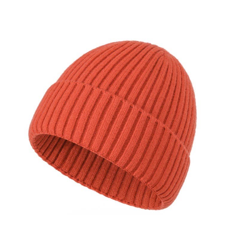 MKS America - Wholesale Beanie - Women's - Classic Solid Color Ribbed Knit Beanie Winter Warm Hat6