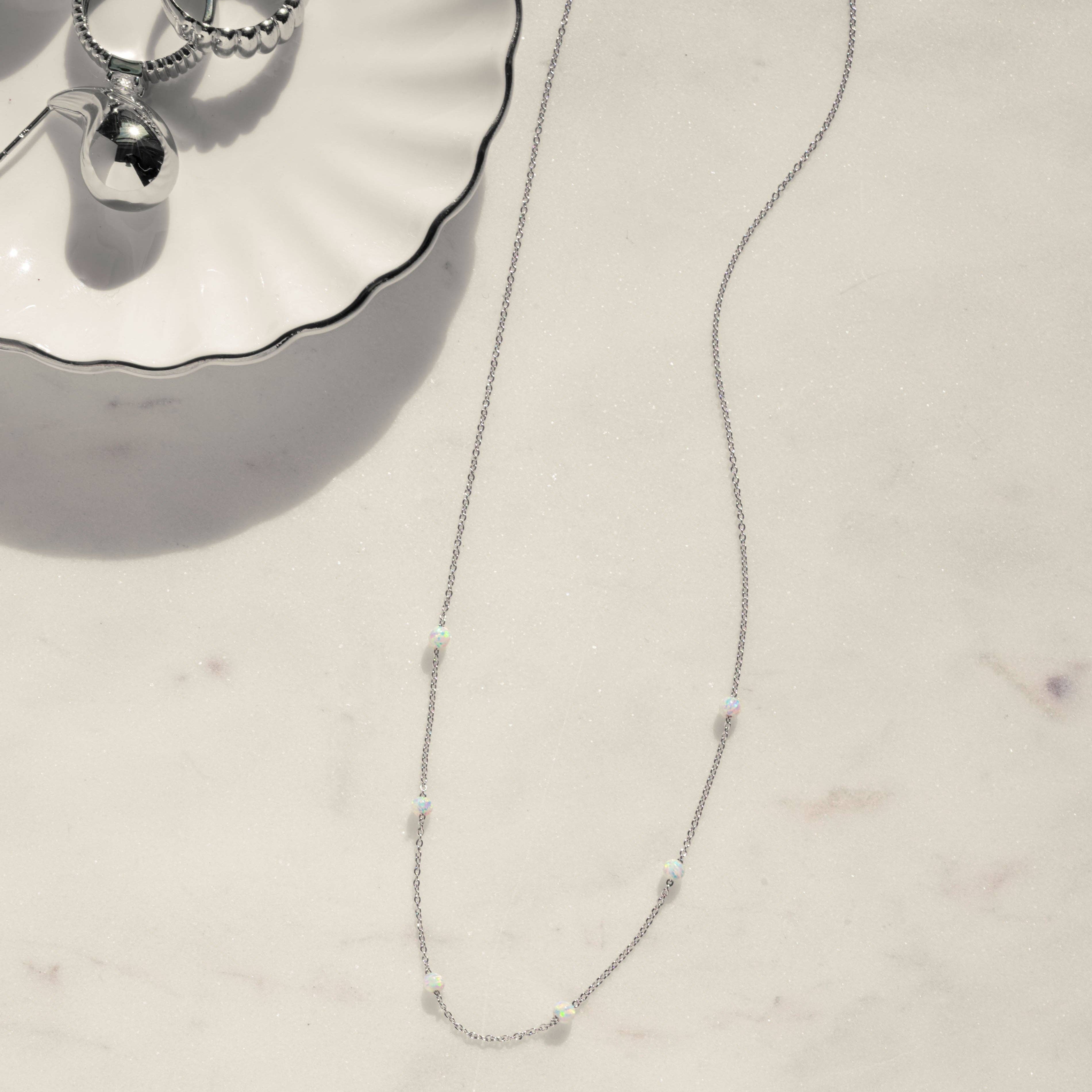 Sami Jewels – wholesale Pärlband/Pärlhalsband – Opal Pärlstav Halsband4