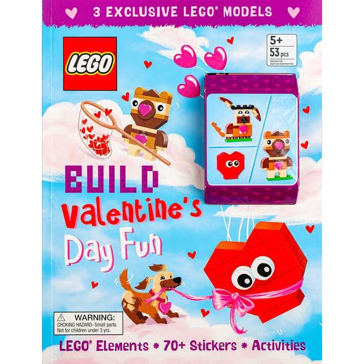 LEGO Books: Build Valentine's Day Fun! by AMEET Publishing for wholesale by Simon & Schuster