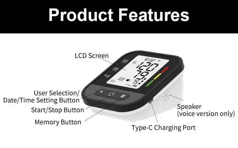 Trio Trading – wholesale Första hjälpen-kit – Baymed Blodtrycksmätare Bärbar resestorlek Presentval7