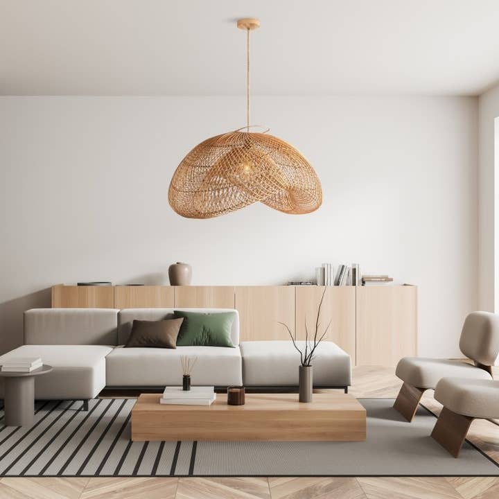 Rowabi - Wholesale Chandelier/Hanging Light - Sepherina Rattan Pendant Light