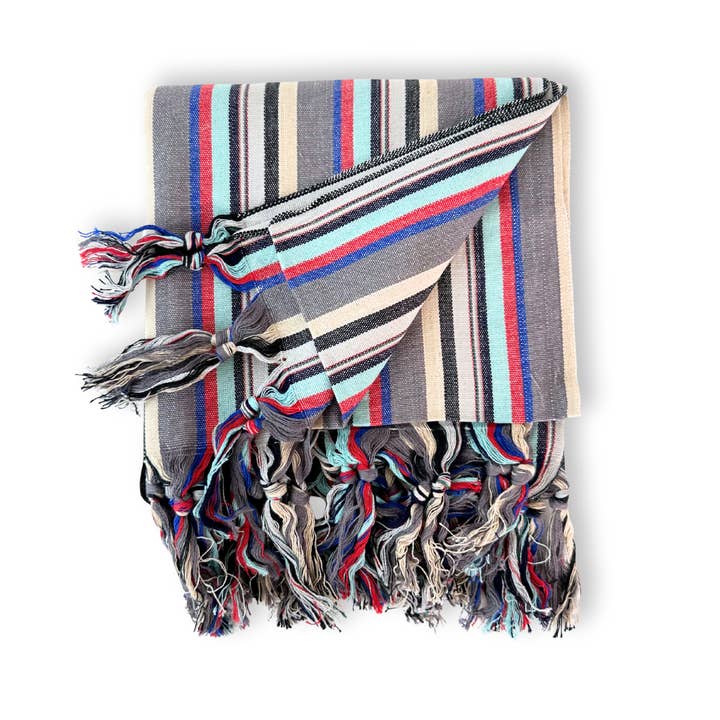 Striped Turkish Towel, Peshtemal Hammam Towel STR02 for wholesale by Buld&Co.