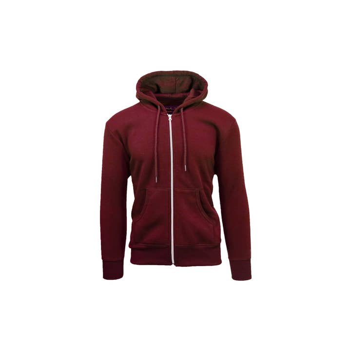 Galaxy By Harvic Herrfleece Zip-Up Hoodie HELT FALL för wholesale av Galaxy By Harvic
