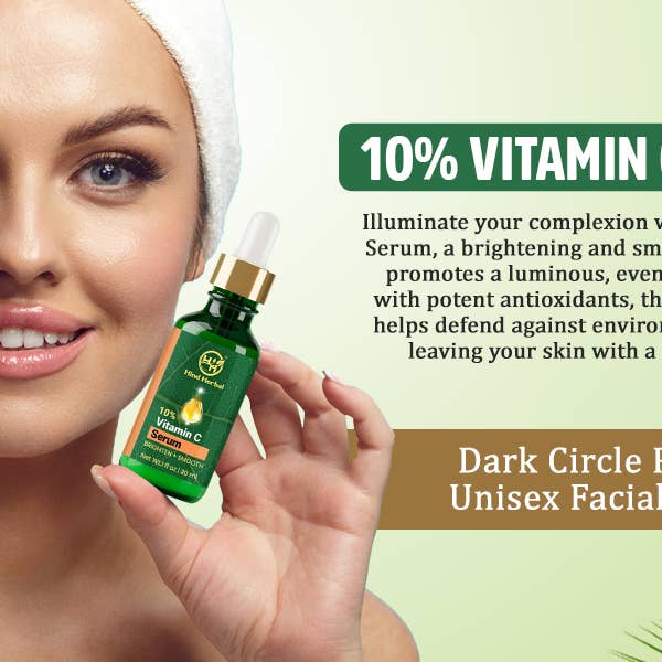 Hind Herbal – Soro facial por atacado – Conjunto de 3 sérum de retinol de ácido hialurónico Hind Herbal Vitamina C 8