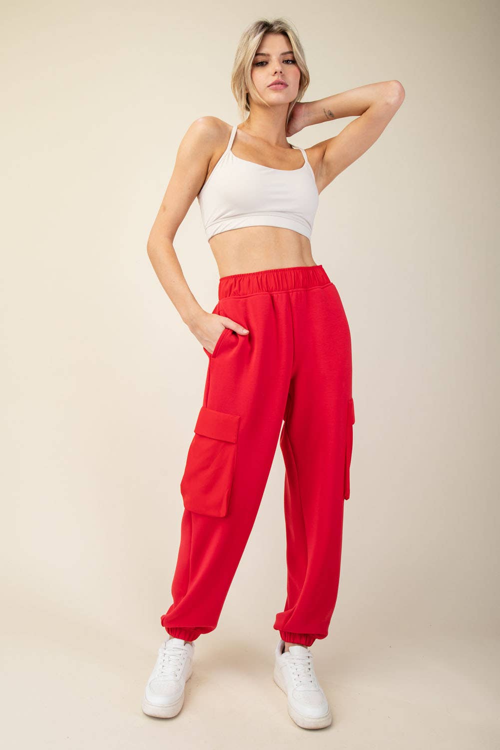 Rae Mode - Wholesale Athletic Sweatpants/Joggers - Women's - MODAL SCUBA POCKET JOGGER PANT12