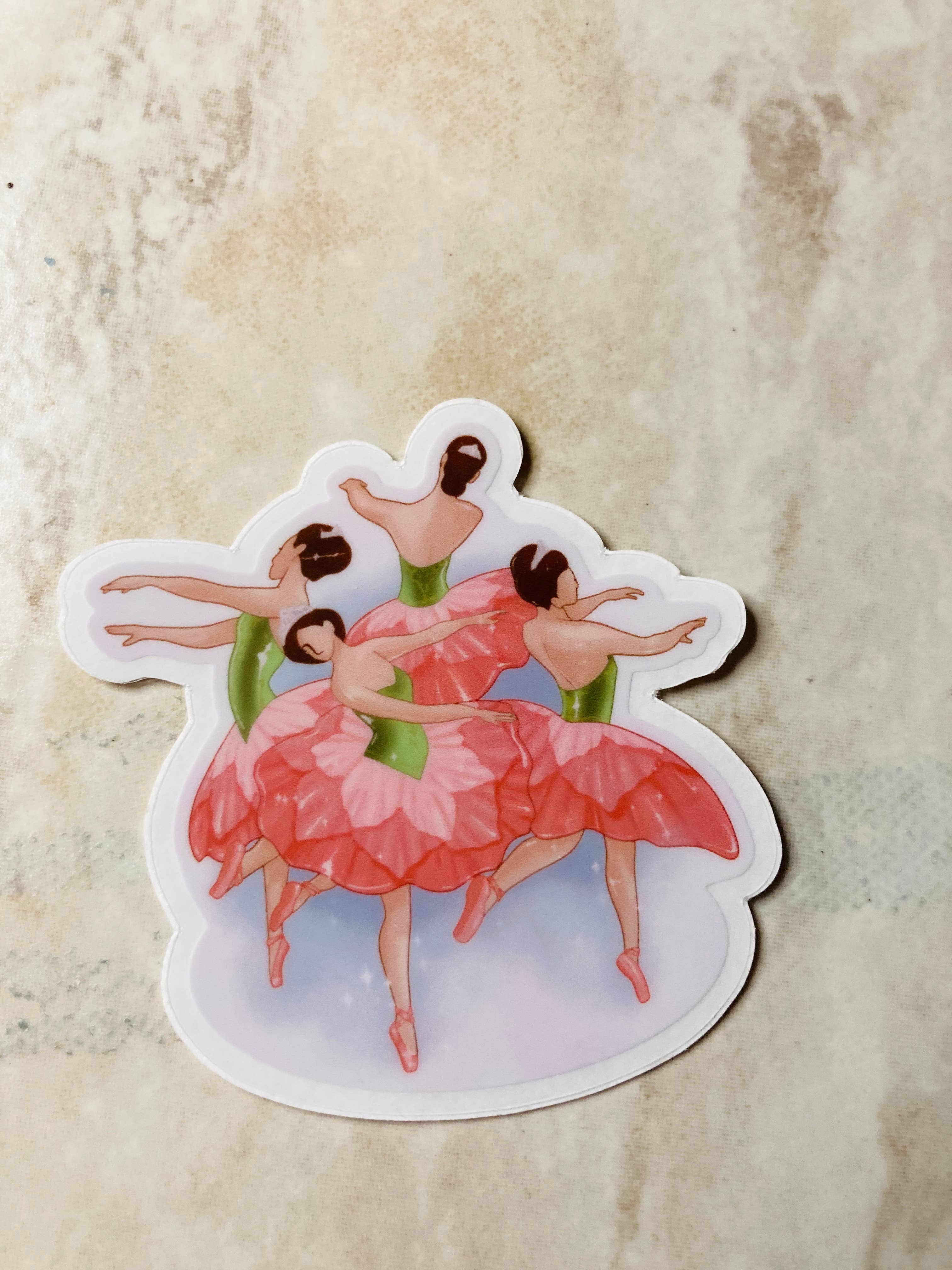 Denali & Co. - Wholesale Sticker - Notenkraker Wals van de Bloemen Sticker, 7,4 cm x 7,6 cm8