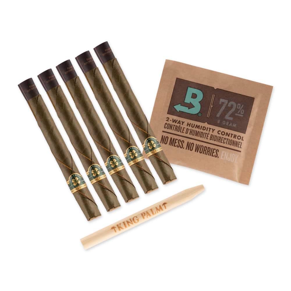 Cannatron - Wholesale Retailer Display - Paper & Novelty - King Palm 5pk Mini Flavored – 15ct Display10