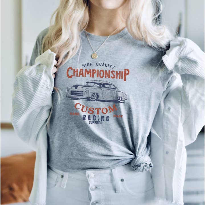 Emmaus, Inc. - Venta al por mayor Camiseta serigrafiada - Mujer - Camiseta manga corta estampada CHAMPION