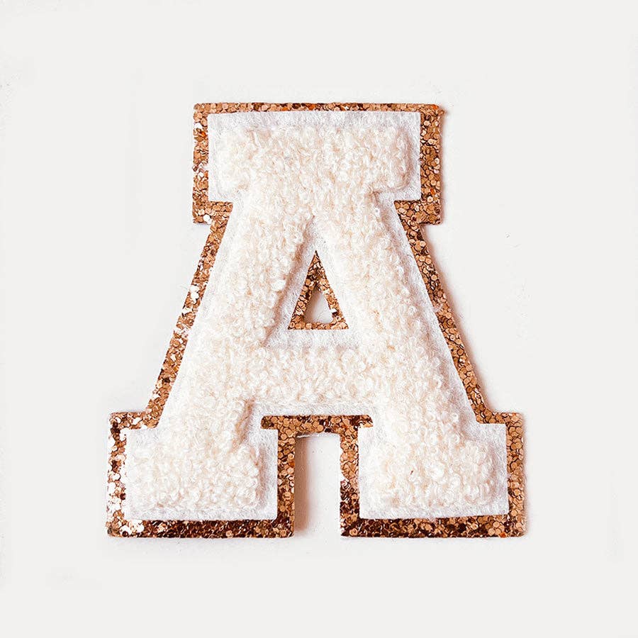 Mimi's Glow Accessories - Wholesale Sticker - Glitter Letters Cream (VE3)0