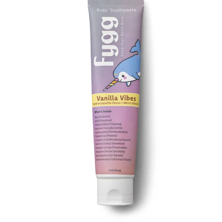 Fygg - Wholesale Toothpaste - Vanilla Vibes Nano-Hydroxyapatite Kids Toothpaste