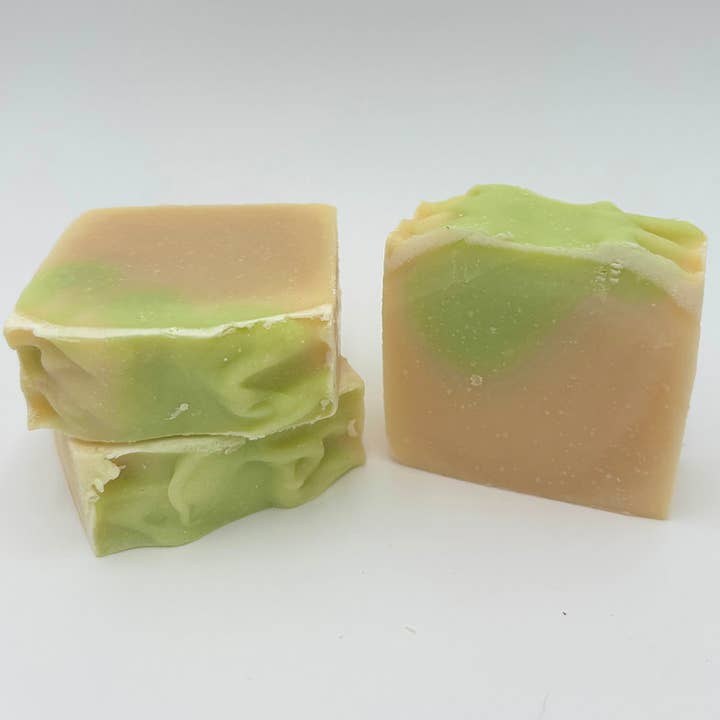 Coco Lime Natural Soap Bar for wholesale by Lilies in the valley botanical