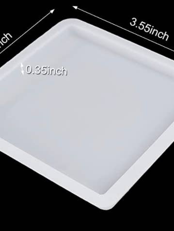 Square silicone mold for wholesale by Carli D Collective