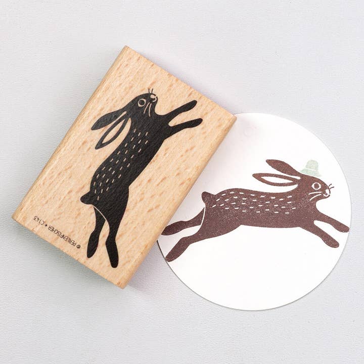 5x stempler | springende kanin for engroshandel hos Perlenfischer