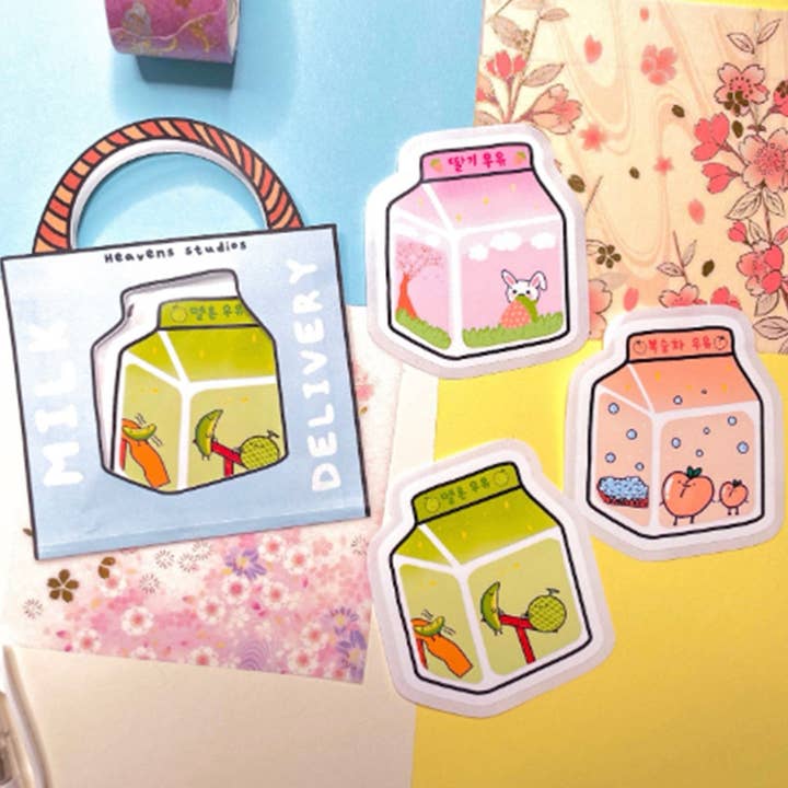 Collezione coreana di latte per la vendita all'ingrosso da parte di Heavens Studio