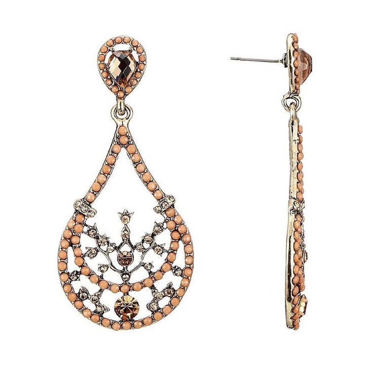 Lyne rod earrings for wholesale by BELLE MISS
