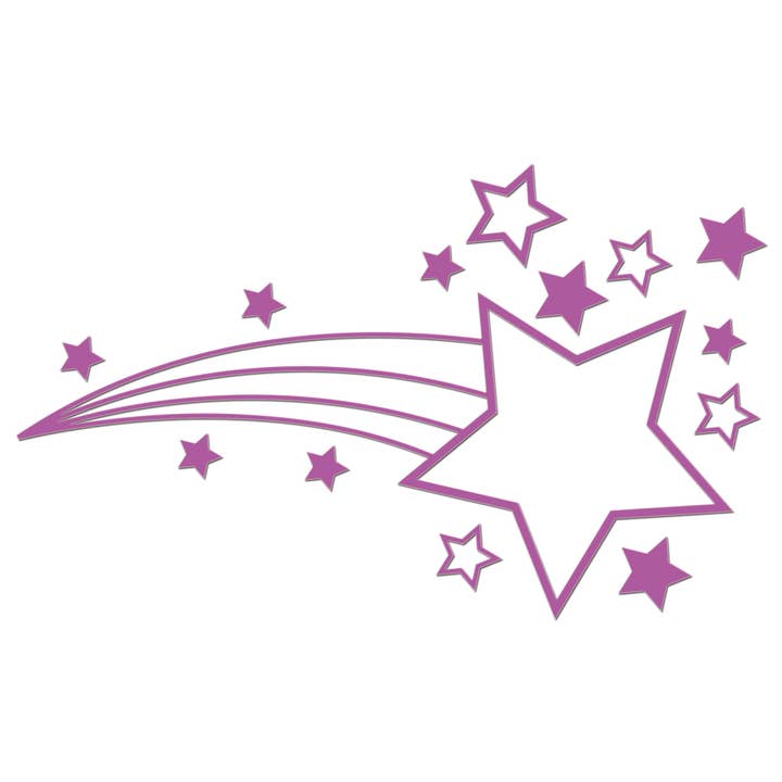 Shooting Stars Sticker for wholesale by WinsterCreations™