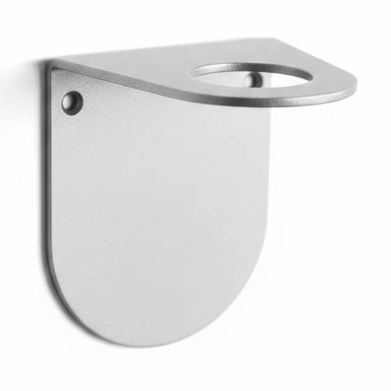 Wandhouder voor flessen - zonder boren - Zilver voor wholesale door MAMIK