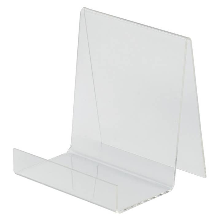Store Supply Warehouse - Wholesale Retailer Display - Accessories - 5 1/2" x 6" Clear Acrylic Easel - Pack of 3