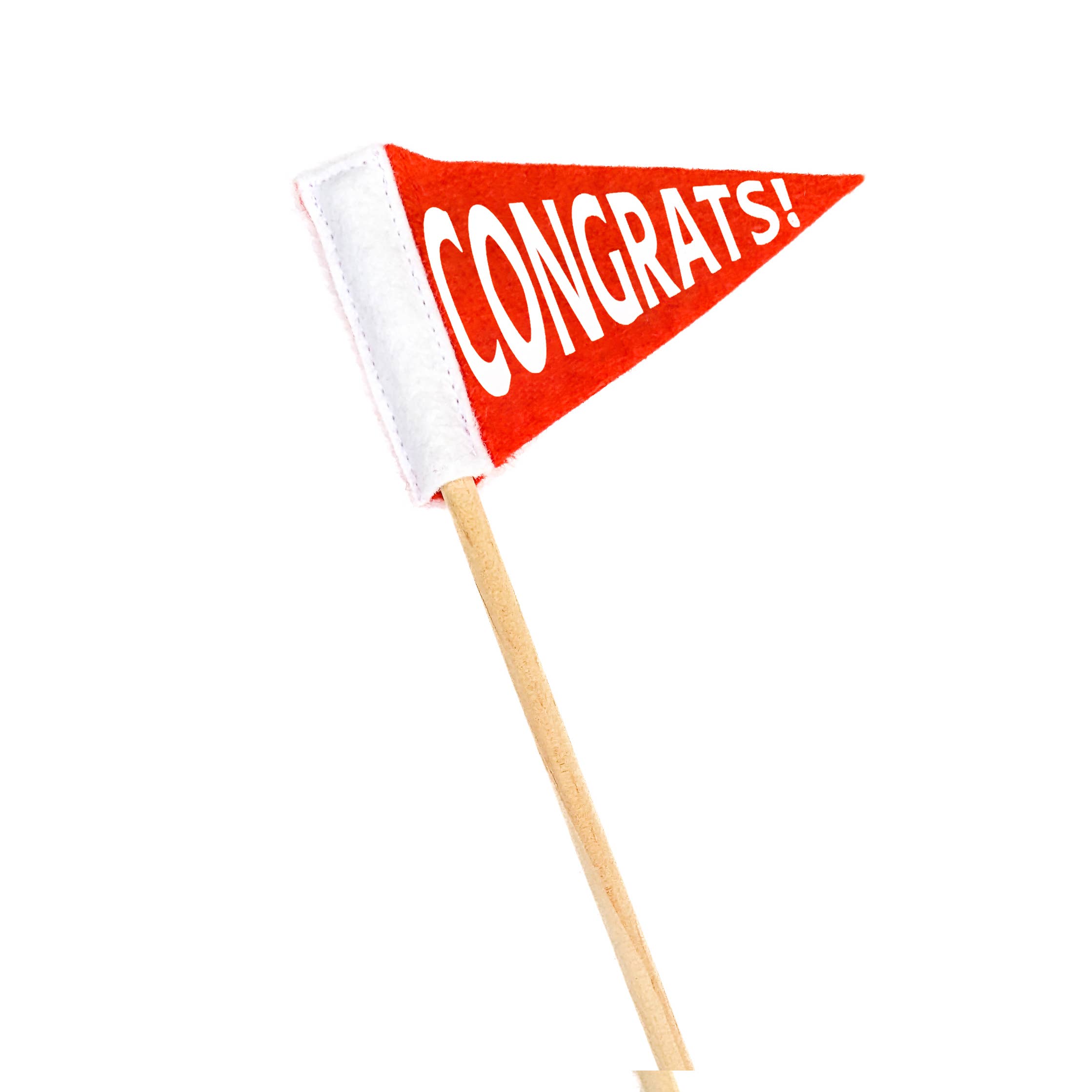 Pennant For Your Thoughts - Wholesale Flag - Tiny Message Pennant Flag | Wool Blend, Handmade in USA0