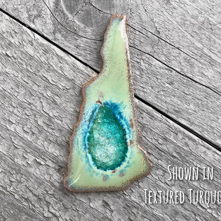 Dock 6 Pottery - Wholesale Magnet - State Shaped Fridge Magnet- All 50 States - 10 DAY8