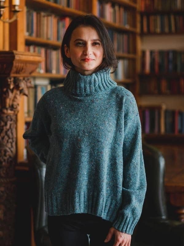 Knitted in Edinburgh - Wholesale Knitted jumper – Women′s - Vichy Marcia Pullover0