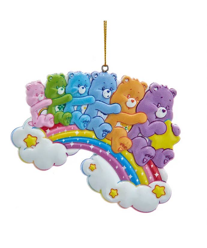 Kurt S. Adler, Inc. - Wholesale Ornament - 4.25" Resin 3D Printed Care Bears Ornament