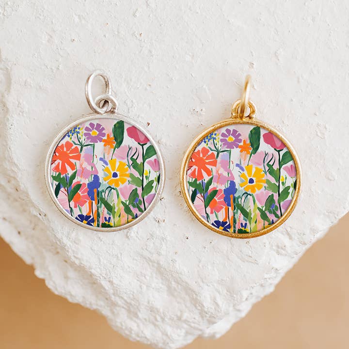 Bel Kai - Wholesale Individual Charm/Pendant - Wildflowers Pendant Charm1